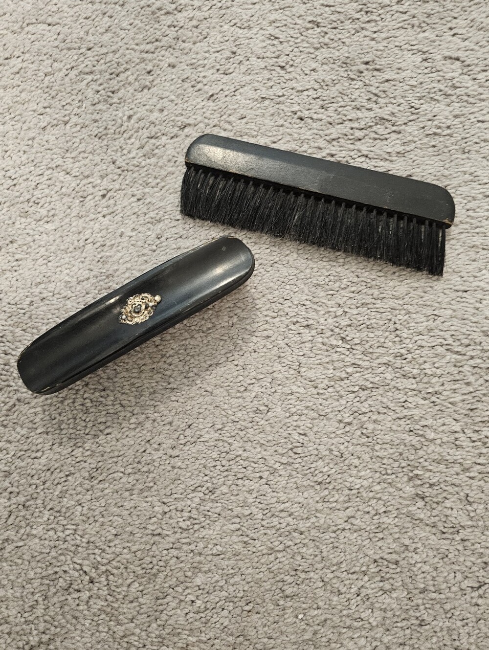 Vintage  Pocket Hair & Beard Brush - Gentle Natural Bristles